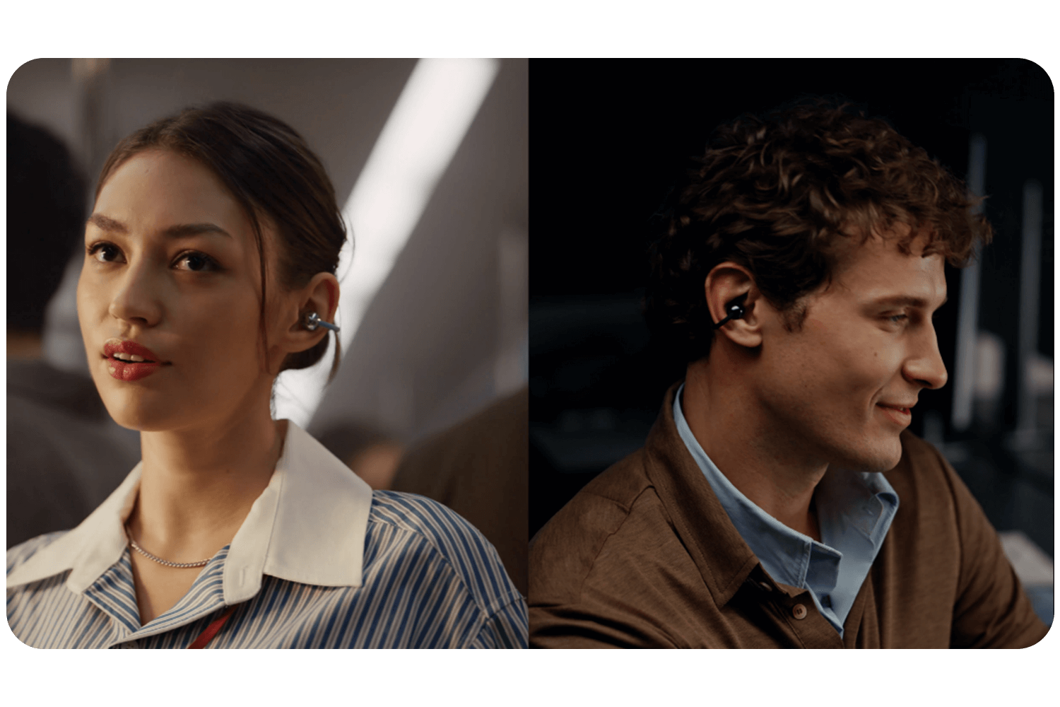 開放式耳機，也能安心講電話