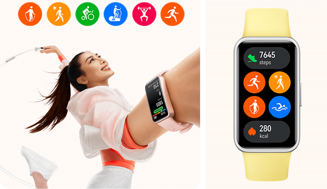 HUAWEI TruSport™ 百種運動隨心選