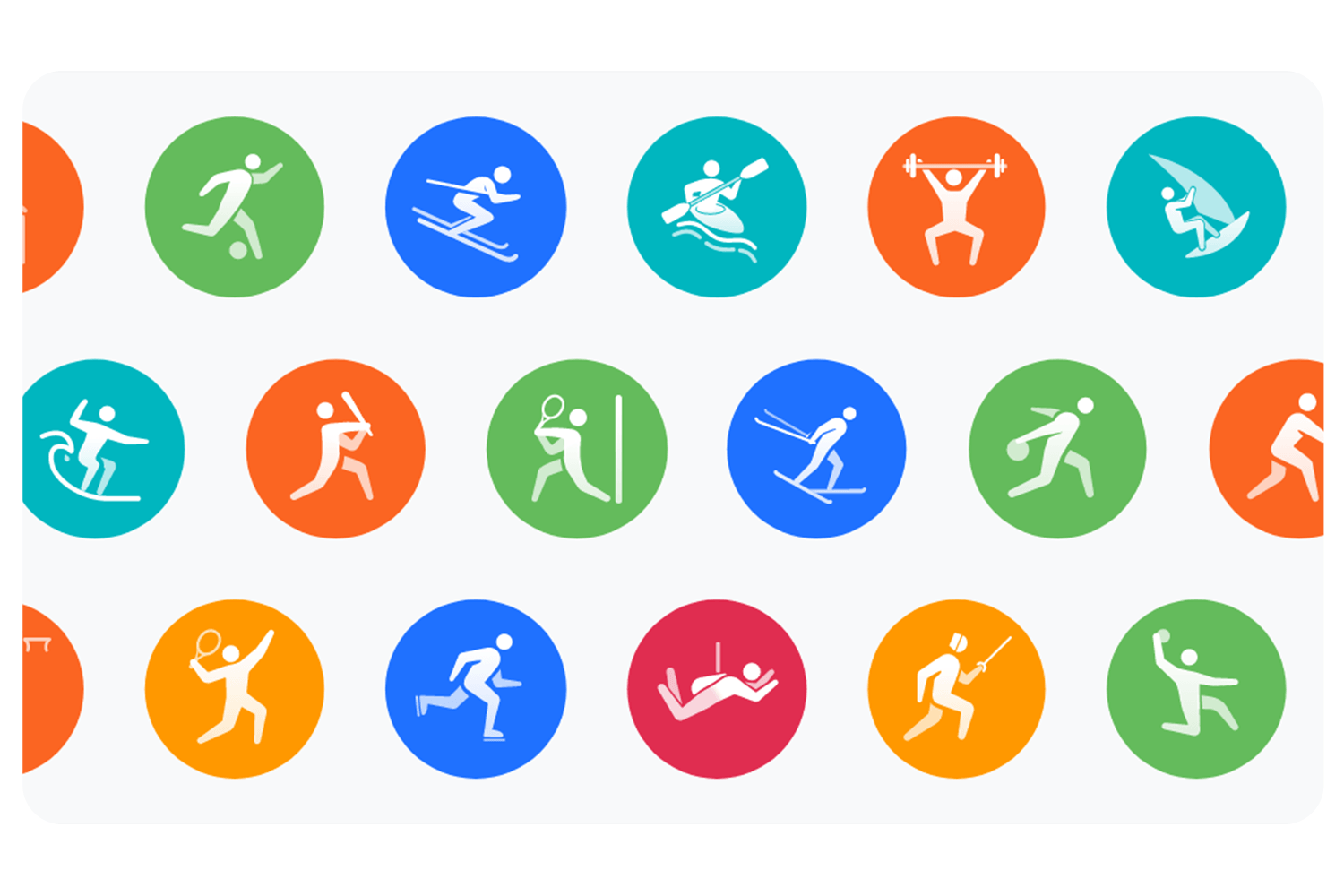 100+ 種運動模式